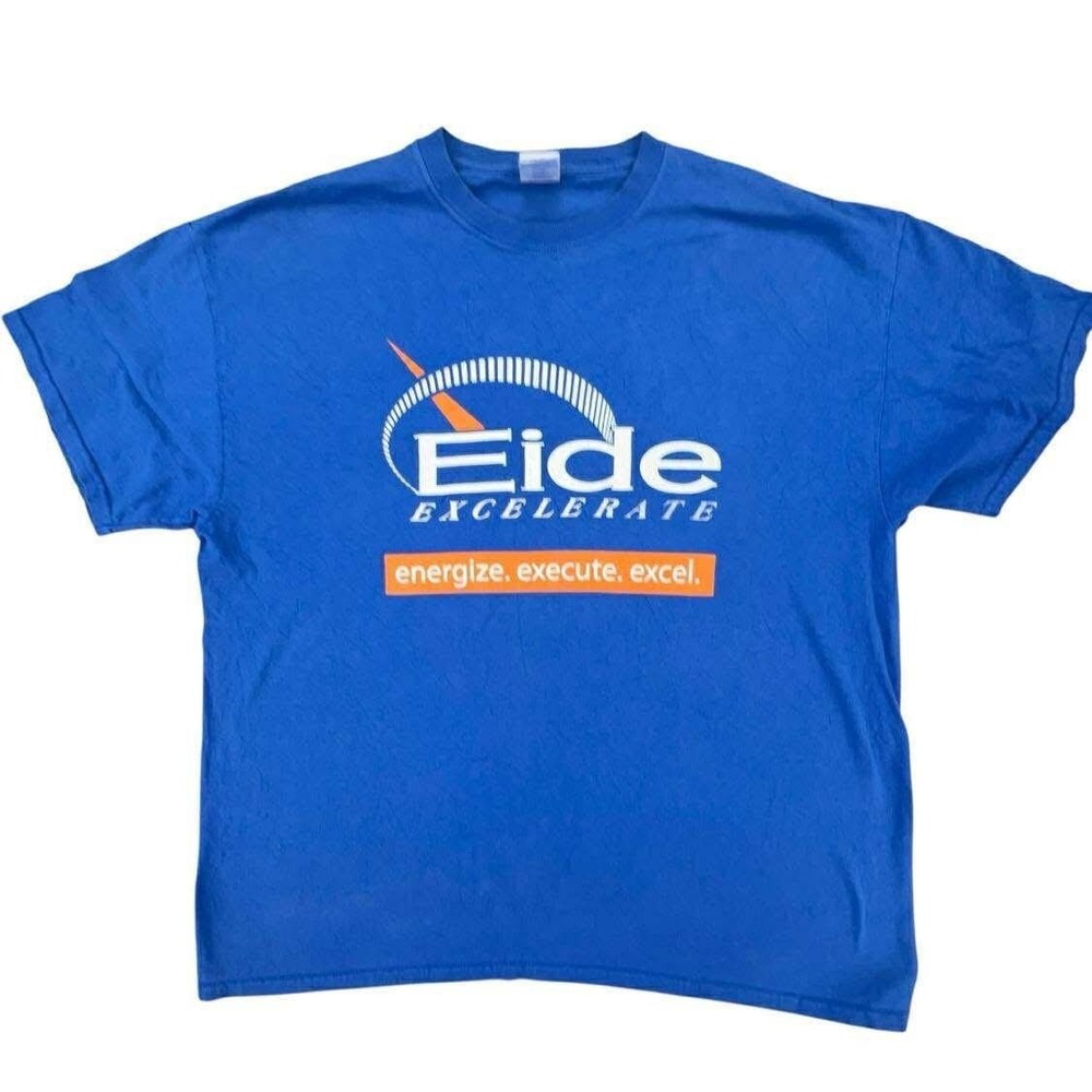Eide Excelerate T-Shirt Gildan Ultra Cotton‎ Energize Execute Excel XL
